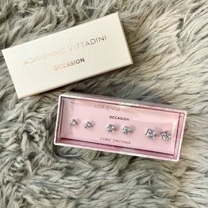 Adrienne Vittadini Earring Set NWT